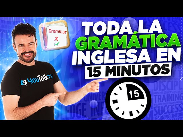 ⌛LEARN ENGLISH GRAMMAR in 15 minutes 😲 (Change your English FOREVER!!!)