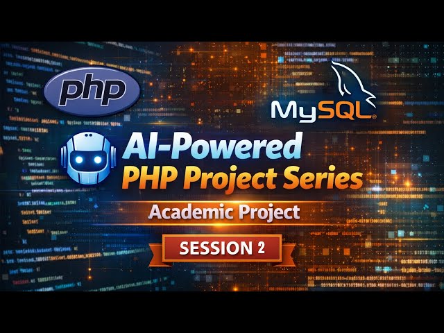 Session 2: First Things First | AI-Powered PHP Project Series | Academic Project