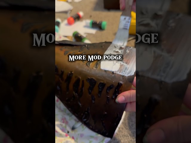 Making armor from eva foam part two