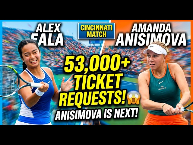 Alex Eala’s Cincinnati Craze Hits 53K Ticket Demands Before Anisimova Showdown!