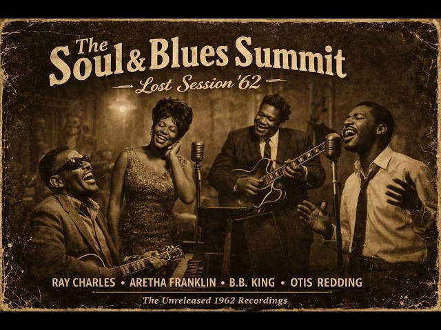 The Southern Soul Session | Ray Charles, B.B. King, Ottis & Aretha Franklin Forgotten '62 Summit