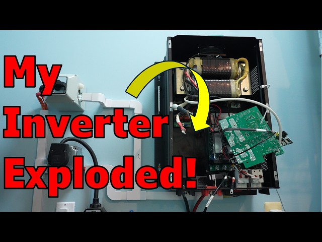TSP #342 - My 6kW Inverter Exploded! Reverse 240V Power Feedback Dangers & Repair of Growatt System