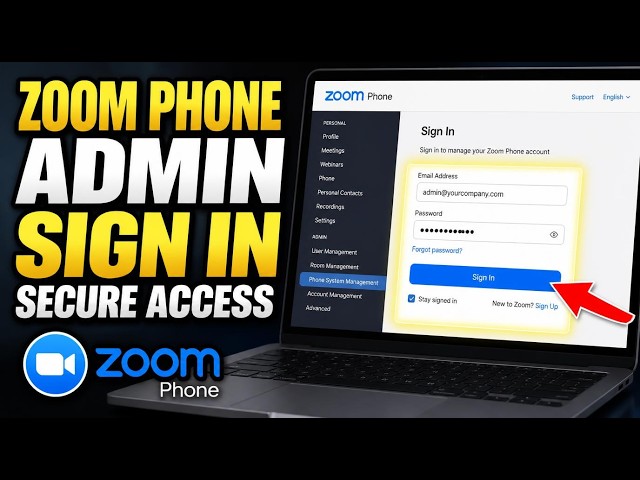 How to authenticate with Zoom Phone for secure admin access - Full Guide