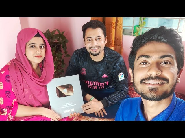 Silver Play Button Unboxing | Fahad's Tutorial | 100K subscribers milestone achievement _Fahad Sir