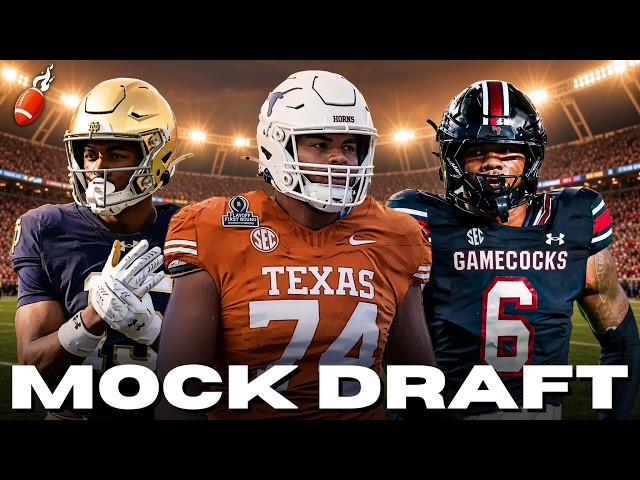 THREE ROUND 2027 NFL Mock Draft w TRADES | Day Two | Vikings DOMINATE the draft?!