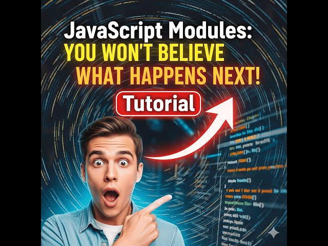 JavaScript Modules Tutorial | require(), exports & Functions Explained