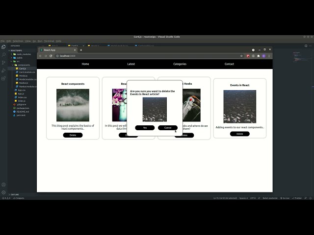 ReactJS - Adding and managing State with React (useState hook)