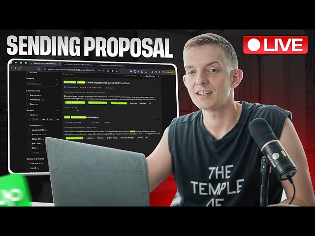 Upwork Proposal System That Made Me $500k (Live)