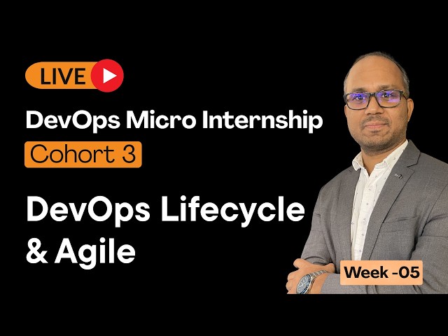 DMI Cohort 3 - Week 05 - DevOps Lifecycle & Agile