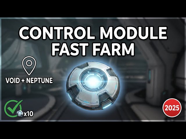 How to Get Control Modules in Warframe (Fast Farm Locations)