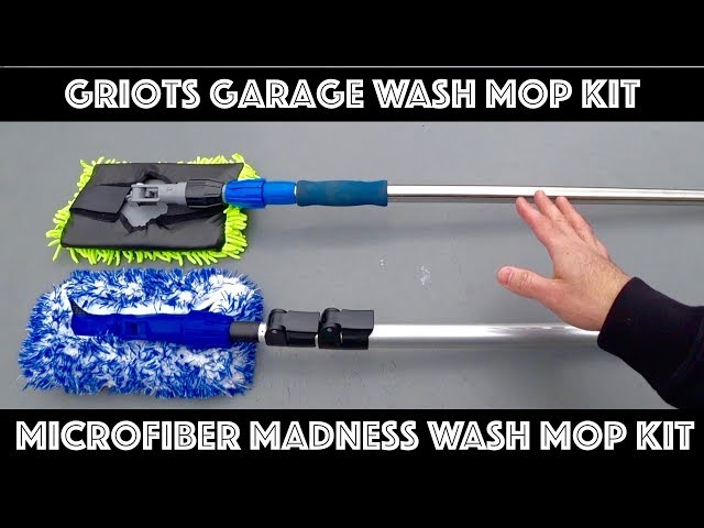 Griots Garage vs Microfiber Madness Wash Mop Kits Compared