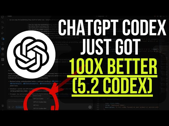 OpenAI Just Made ChatGPT Codex 100x Better (INSANE)