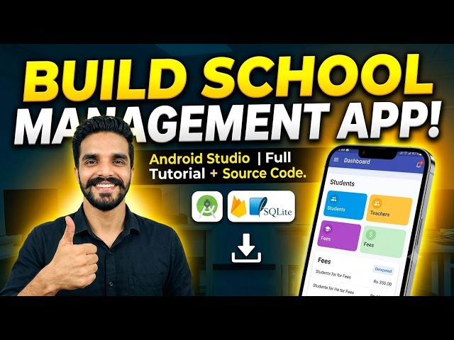 Create School Management System App in Android Studio | Full Tutorial + Source Code