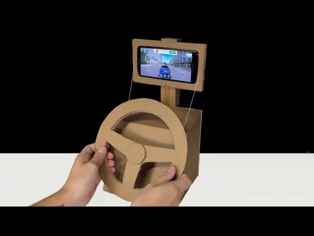 CÓMO HACER UN VOLANTE PARA JUEGOS DE AUTOS EN TU CELULAR