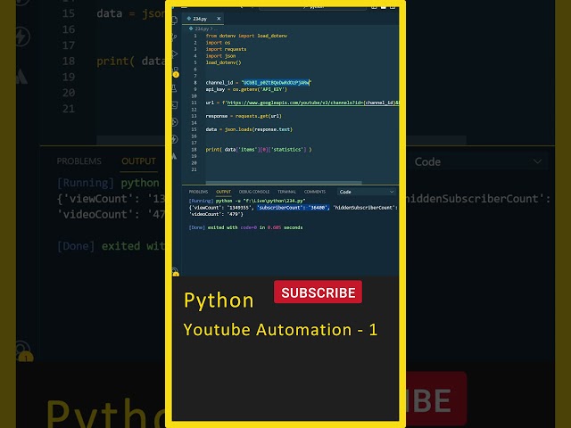 YouTube Automation with Python, Python Automation, Python For Beginners, Python in Telugu #shorts