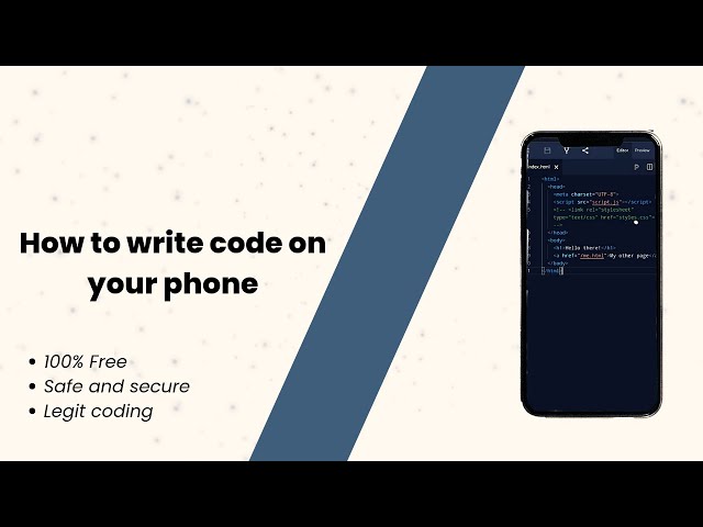 How to write code on your phone | code helper #coding #programming #webdevelopment