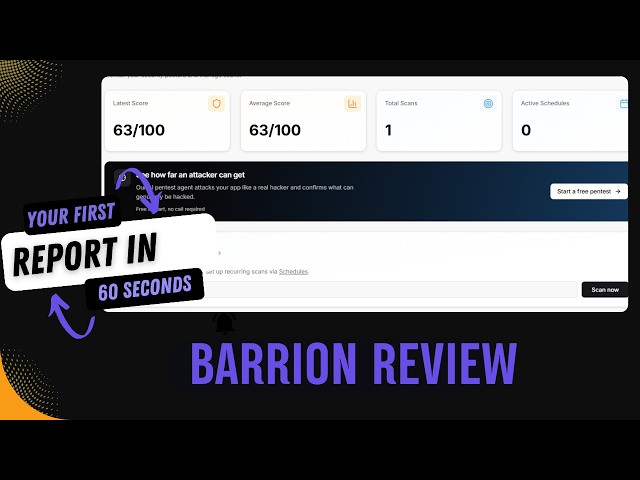 Barrion Review: How to Scan Your Website for Vulnerabilities