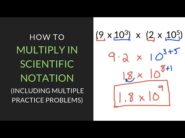 How to Multiply in Scientific Notation | Mathcation