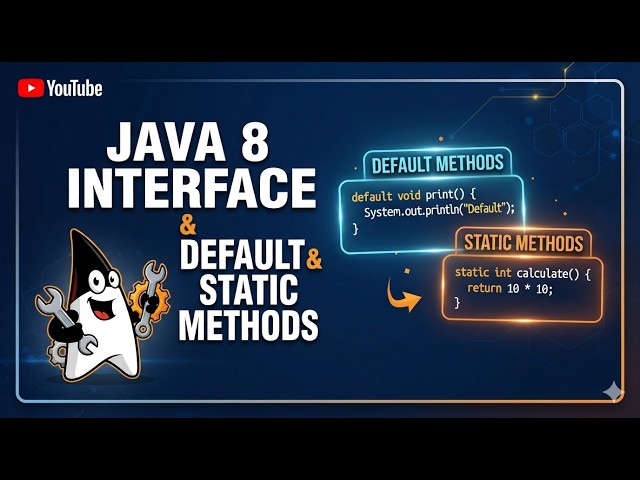 Default and Static methods of Java 8