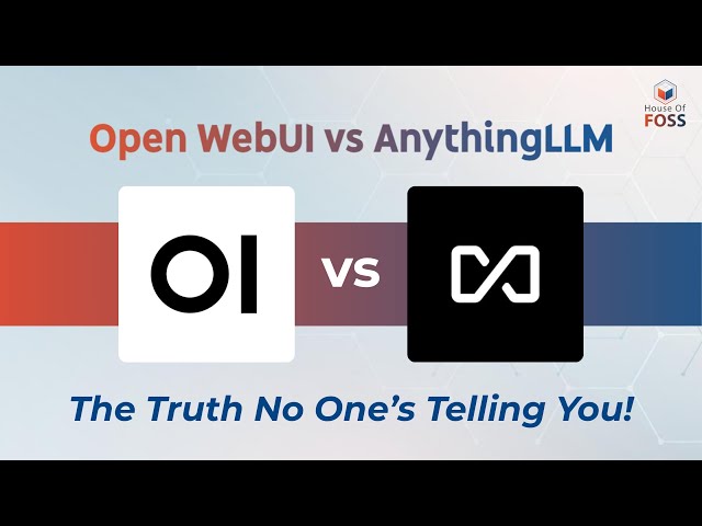 Open WebUI vs AnythingLLM – Free Open Source AI Tools — Which Open Source AI Tool Should You Use?