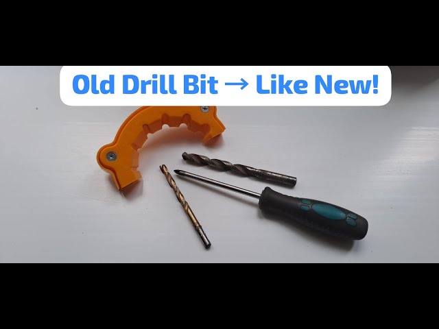 Drill Bit Sharpening Hack You Need to Try