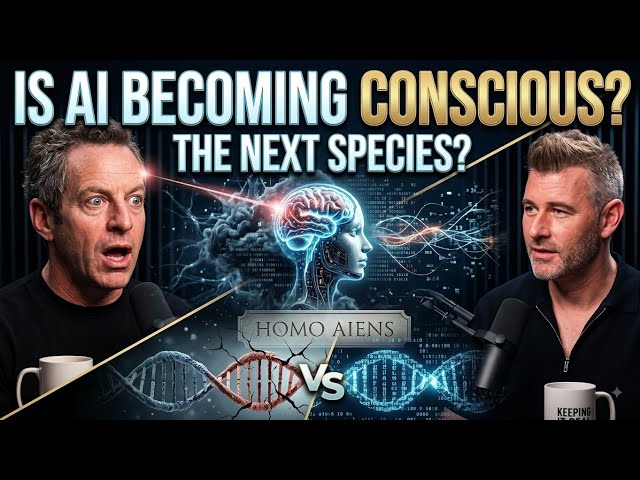  Is AI Becoming Conscious? AI: The Next Species? #AI #TechFuture #SamHarris