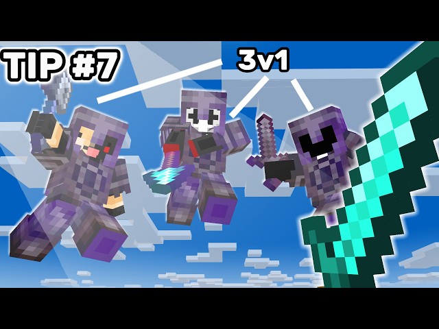 Tips And Tricks To SURVIVE Minecraft Bedrock PVP