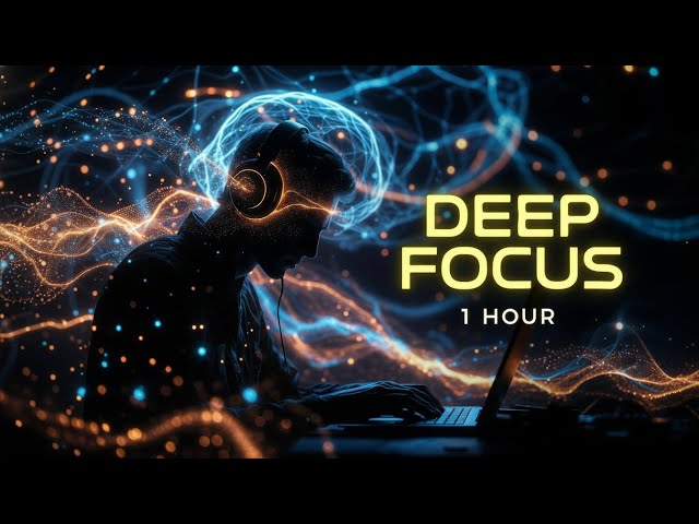 Deep Work Music - 1 Hour Focus Session for Programmers & Students | Ambient Study Music (No Ads)