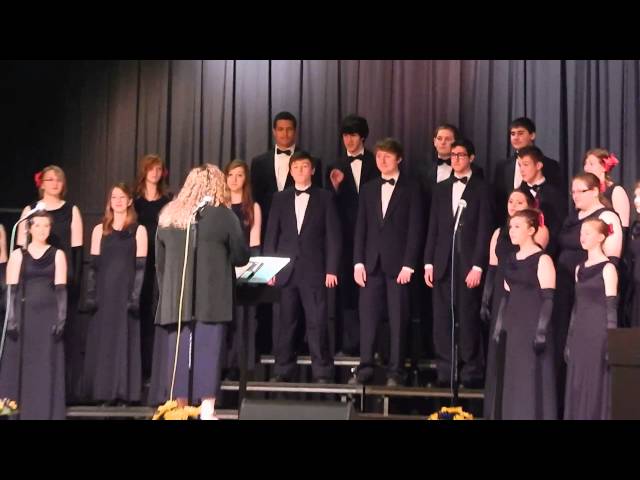 Highland High School (IL) Jazz Choir - "Java Jive".  April 12, 2014