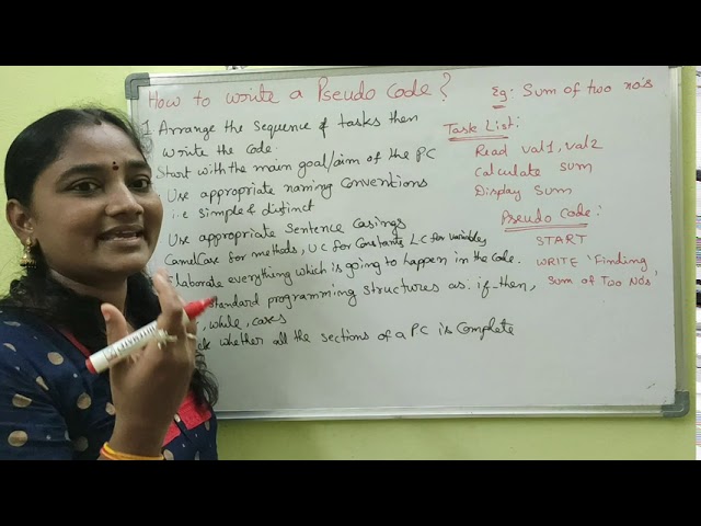 Pseudo Code||C-Language Both in Telugu And English||Telugu Scit Tutorial