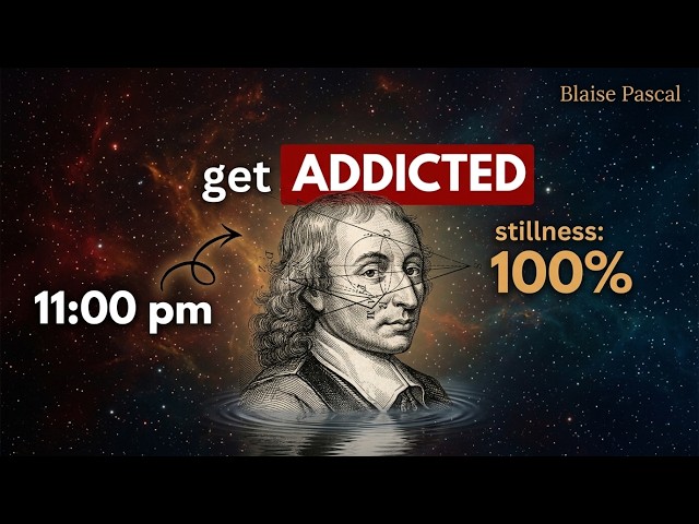 The Dopamine Trick That Makes You Addicted To Stillness | Blaise Pascal