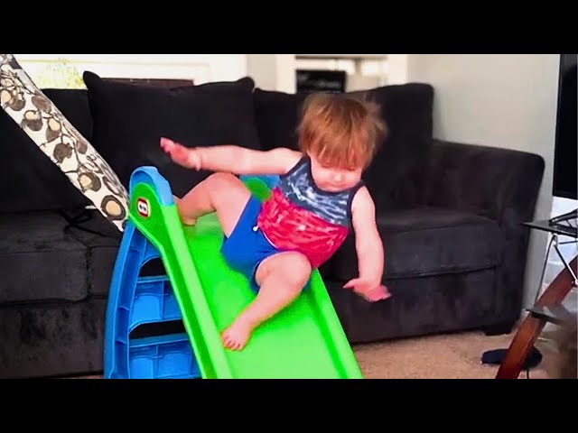 Funniest Kids Fails Caught On Camera 😂 | Try Not To Laugh Challenge Compilation