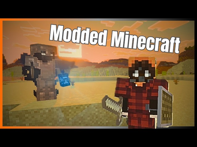 My First Time Actually Playing Modded Minecraft