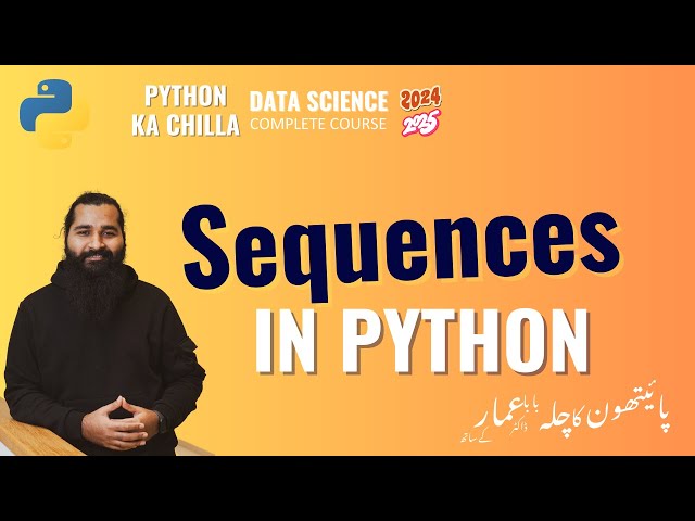 Sequences in python
