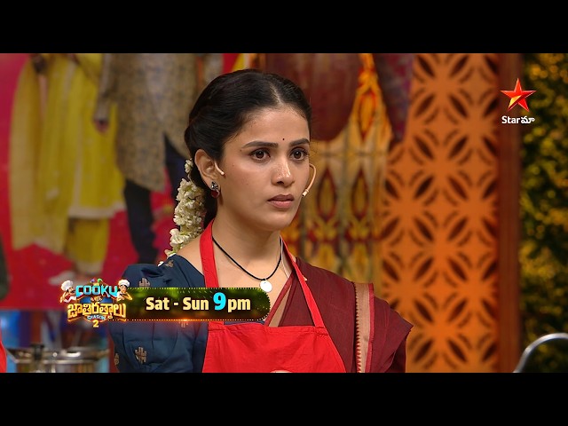 Cooku With Jathirathnalu | Season 2 | Jathara Hungama 🔥 | Promo 3 | Sat & Sun at 9 PM | Star Maa