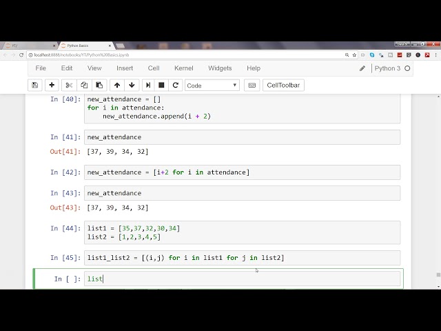 Python 3 List Comprehension Tutorial | #5 Nested for loops in python list comprehension