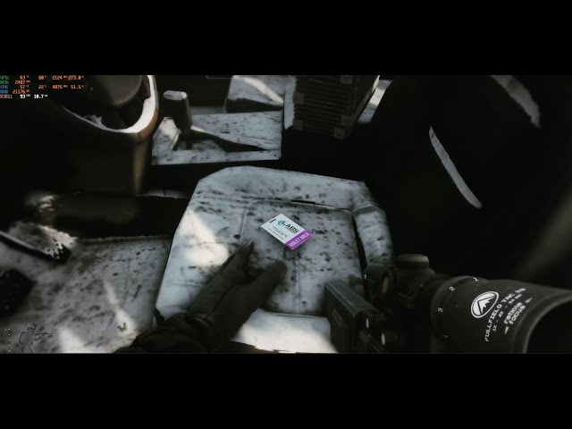 Violet Key Card Partisan Knight and Shturman on woods(PvE)