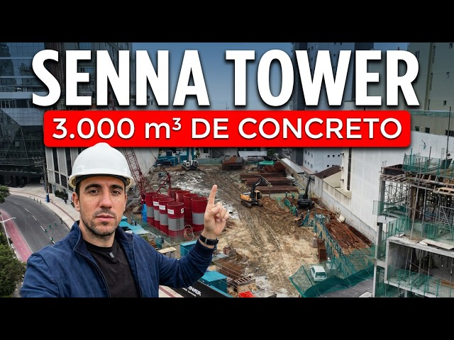 SENNA TOWER - Progress on the Construction of the TALLEST Building in Brazil