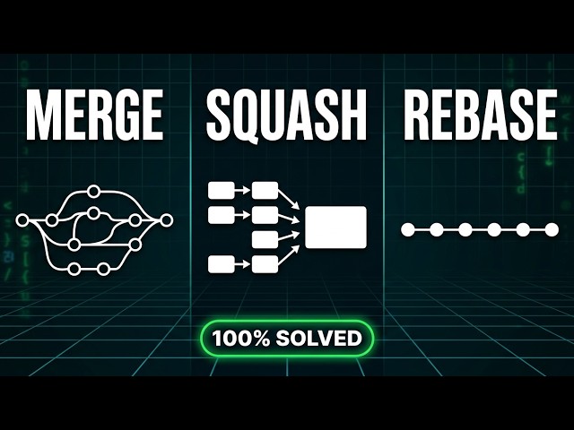Git Merge vs Rebase vs Squash — When to Use Each (2026)