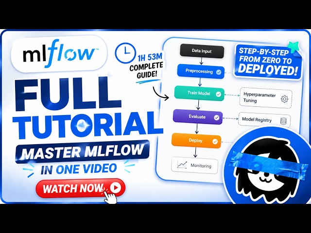 Master Mlfow in one video | Mlops tutorial 