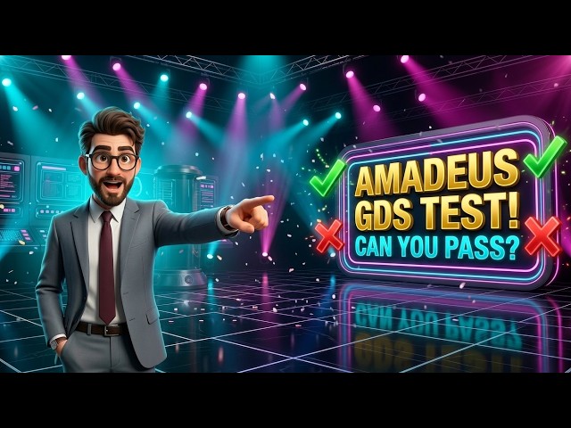 Amadeus GDS Quiz: Can You Pass This Flight Booking Test?