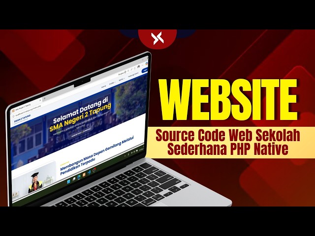 Source Code Web Sekolah Sederhana PHP Native