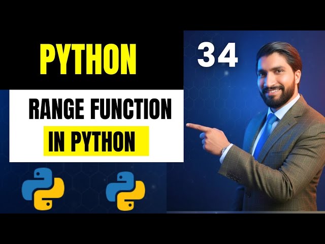 #34 Range Function in Python 🔥 | range() Explained for Beginners in Hindi