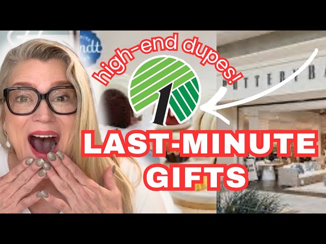 $10 Dollar Tree Gifts That Look $50! LAST-MINUTE Designer Dupes