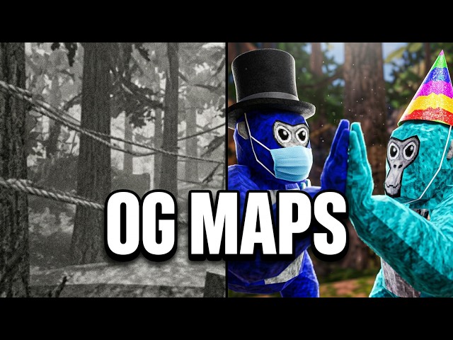 Visiting Gorilla Tag's OG Maps w/ @CanyonGasperson-u4l | Gorilla Tag VR
