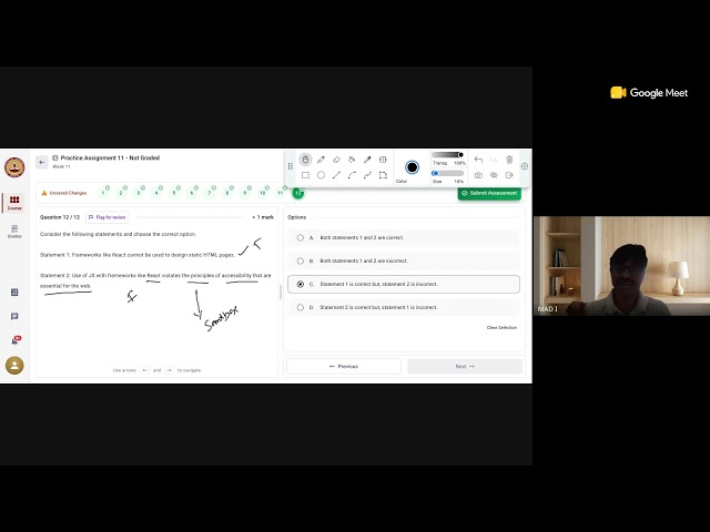 MAD I Open Session Week 11