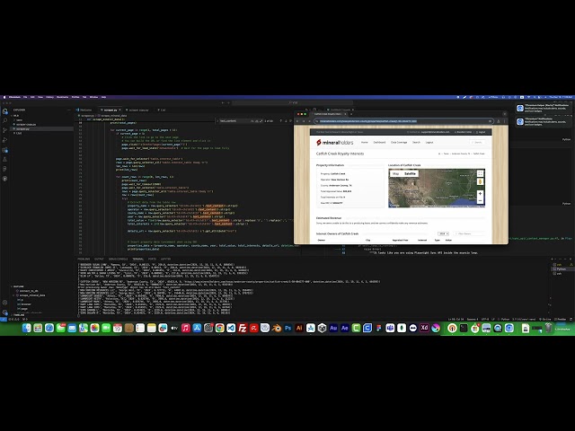 Web Scraping with Python & Selenium