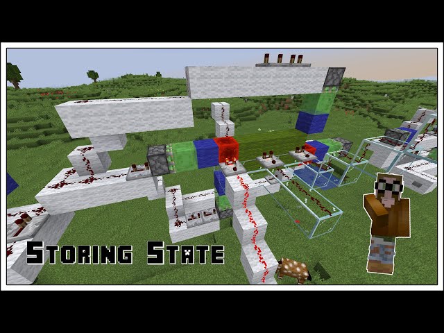 Minecraft - Storing state with Redstone