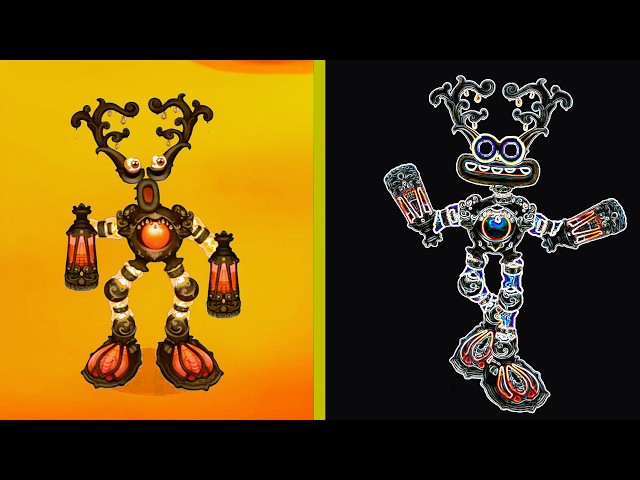 Wubbox Original vs Vocoded | Sounds & Animations | My Singing Monsters