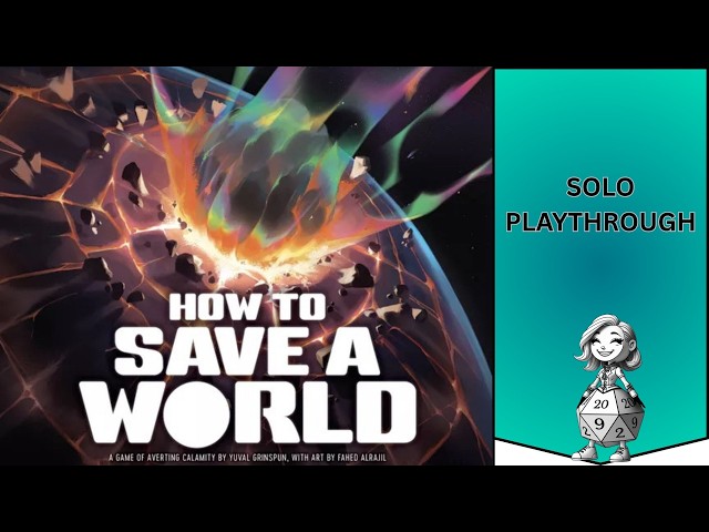 How to Save a World SOLO Playthrough | Can I Stop Global Collapse? 🌍